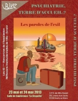 Colloque : « Psychiatrie et terre d'accueil ? Les paroles de l'exil ».  