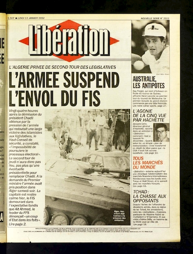 3 Libération du 13 01 1992