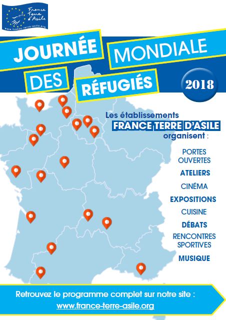 A Faire Journee Mondiale Des Refugies 2018 France Terre D Asile