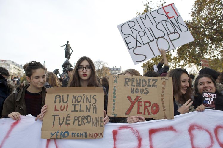 manif soutien Yero